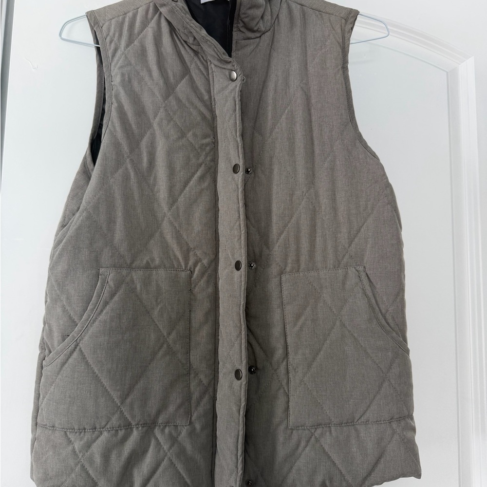 Michelle Mae Gray Quilted Jacket